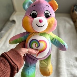 Care Bears Unlock The Magic Rainbow Heart Togetherness Bear 11”